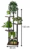Pflanzenständer im Loft-Stil - 132 cm - Mehrstöckiges Produktbild-Vorschau 6