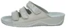 Rohde Damen Pantolette drei Riemen Metallic Druck Produktbild-Vorschau 3