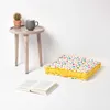 HOMESCAPES Sitzkissen Polka Dots Bunt 100% Baumwolle, 40 x Produktbild-Vorschau 2