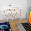 10 fach Flachstecker Steckdosenleiste, USB Steckdosenleiste Produktbild-Vorschau 11
