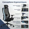 Chaise de bureau avec accoudoirs 4D et siège réglable Voir les images du produit 7