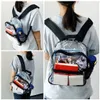 Transparenter Schulrucksack A4 Damen Retro elegant Produktbild-Vorschau 3
