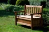 Dobar Massive Truhenbank mit Stauraum für Garten, aus Holz, Produktbild-Vorschau 13