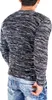 Reslad Strickpullover Herren-Pullover Melange Look Produktbild-Vorschau 3