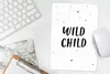 MuchoWow® Mauspad Mousepad Zitate - Wildes Kind - Baby - Produktbild-Vorschau 5