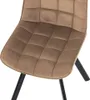 Set 2x čalouněná kuchyňská židle RAMELTON - šedý Náhled obrázku produktu 7