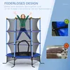 Detská trampolína HOMCOM Ø163 cm, trampolína pre deti od 3 Náhľad obrázku produktu 4