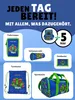 Minecraft Schulranzen Blau für 1. bis 4. Klasse - Set Produktbild-Vorschau 8