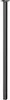 Tarrox Tischbein vierkant 25 x 25 x 900 mm, schwarz Produktbild-Vorschau 1
