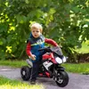 HOMCOM Elektryczny motocykl dziecięcy z muzyką i światłami, Podgląd zdjęcia produktu 3