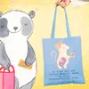 Mr. & Mrs. Panda Tote Bag Raumausstatter Herz - Sky Blue - Produktbild-Vorschau 2
