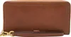 FOSSIL porte-monnaie Logan RFID Zip Around Clutch Brown Voir les images du produit 1
