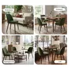 Lot de 2 chaises de salle à manger Duhome : chaises de Voir les images du produit 9