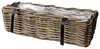 Balkonkorb - Rattan geflochten -60 x 20 x 16 cm - Produktbild-Vorschau 3