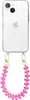 Funky Hearts (Transparent Pink) Transparant Cord Hülle  - Produktbild-Vorschau 1