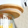 Contenitore in vetro con coperchio in bambù, ermetico e Anteprima dell’immagine prodotto 9