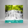 Bilder auf glas - Park natur landschaft - 30x30cm - Produktbild-Vorschau 3