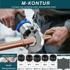 5 tlg M-Kontur Pressbacke M12/15/18/22/28mm Produktbild-Vorschau 3