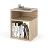 STIV Möbel | Nachttisch 30x32x41 cm Eiche Sonoma | Offene Produktbild-Vorschau 1