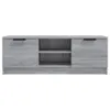 The Living Store TV-Schrank Grau Sonoma 102x35x36,5 cm Produktbild-Vorschau 3