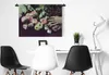 MuchoWow® Wandteppich Wandbehang Pastellfarbene Blumen auf Produktbild-Vorschau 4