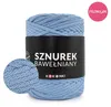 Premium Baumwollkordel 5 mm, 100 m Rolle, Blau 554 – robust Produktbild-Vorschau 1