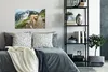 MuchoWow® Poster Ein Golden Retriever auf den Bergpfaden Produktbild-Vorschau 4