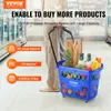 VEVOR nákupní košíky, 6 kusů, 39 l nákupní vozík s držadly, Náhled obrázku produktu 2
