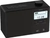 A black Philips DAB+ radio is shown from a slightly elevated front-right angle against a black background. Voir les images du produit
