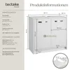 TecTake 405367, Bílá, 1 kusů Náhled obrázku produktu 12