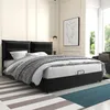 MODFU Lit Coffre 140 x 200 cm - Lit Adulte Avec Rangement, Voir les images du produit 3