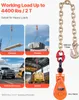 VEVOR 2tunový přívěsný vozík s řetězem G80, otočným Náhled obrázku produktu 3
