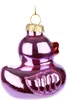BRUBAKER Quietscheente Pink-Lila Weihnachtskugel aus Glas - Produktbild-Vorschau 4
