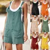 ASKSA Damen Kurz Jumpsuit Sommer Playsuit Kurz Romper Produktbild-Vorschau 6