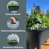 Podwyższona grządka z plastikową osłoną - ok. 78 × 38 × 82 Podgląd zdjęcia produktu 3