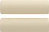 vidaXL Zierkissen 2 Stk. Creme Ø15x50 cm Stoff Produktbild-Vorschau 1