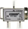 Schwaiger VTF7822 531, Kabelsplitter, 5 - 862 MHz, Silber, Produktbild-Vorschau 1