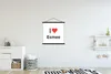 MuchoWow® Textilposter Ich liebe - Esmee - Mädchen 60x60 cm Produktbild-Vorschau 2