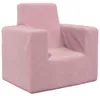 vidaXL Kindersofa Rosa Weich Plüsch Produktbild-Vorschau 7