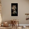 MuchoWow® Poster Löwe - Löwin - Porträt 40x80 cm - Produktbild-Vorschau 6