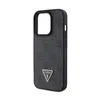 Guess Leather 4G Triangle Strass – pouzdro na iPhone 15 Pro Náhled obrázku produktu 7