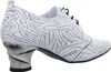 Simen Schnürhalbschuhe in weiss/weiss kombi, Gr. 39 Produktbild-Vorschau 9