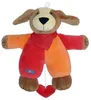 Spieluhr Hund rot-orange ca. 25 cm waschbar mit La Le Lu Produktbild-Vorschau 1