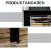 Outsunny Gartentisch, Garten Esstisch für 6 Personen aus Produktbild-Vorschau 5