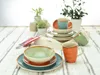 CreaTable Country bunt Kombiservice 24-tlg Steinzeug Produktbild-Vorschau 6