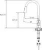 VBChome Edelstahlspüle mit Armatur 60 x 48 cm Gebürsteter Produktbild-Vorschau 10