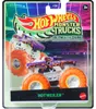 A Hot Wheels Monster Truck toy in its packaging, with a stadium background. Náhľad obrázku produktu