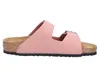 A side view of a pink Birkenstock sandal. Podgląd zdjęcia produktu