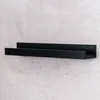 Bilderleiste L40cm Schwarz MDF Holz Wandregal Kurz Wanddeko Produktbild-Vorschau 2