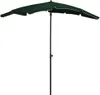 vidaXL Sonnenschirm mit Mast 200x130 cm Grün Produktbild-Vorschau 6
